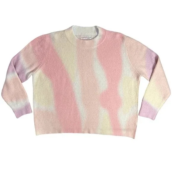 Anthropologie Women’s Knit Sweater Small Size Pink Pullover Soft Long Sleeves - Picture 7 of 10
